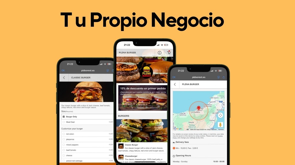 Restaurante Online con tu propia Marca